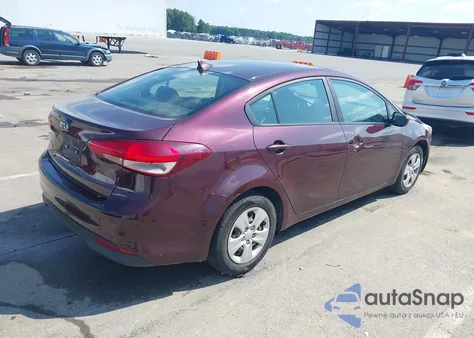 2017 Kia Forte Lx from USA, damaged, VIN 3KPFK4A75HE047647